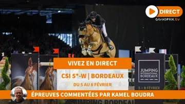 La plupart des épreuves du Jumping de Bordeaux sont diffusées en direct sur ClipMyHorse.tv