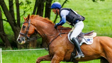 Gireg Le Coz est ici avec Caramel d’Orchis à Arville en 2024
