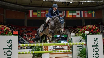 Daniel Deusser et Otello de Guldenboom se sont imposés à 1,55m hier soir en Suède.