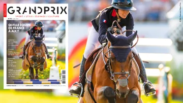 Favorite pour une sélection à Aix-la-Chapelle, Nina Mallevaey est en couverture du nouveau numéro du magazine GRANDPRIX.