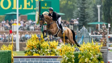 En septembre dernier, pour la troisième fois de sa carrière, Scott Brash a remporté le difficile Grand Prix de Calgary avec Hello Jefferson.