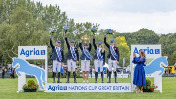 À domicile, la Grande-Bretagne a triomphé cet après-midi dans la Coupe des nations de Hickstead.