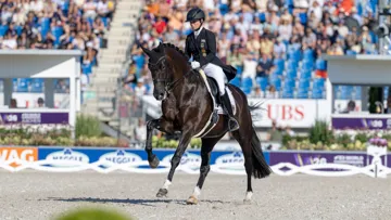 Isabell Werth et Wendy de Fontaine ont parachevé le succès allemand à Aix cet après-midi