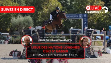 À suivre en direct sur ClipMyHorse.tv