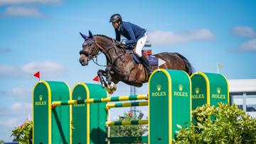 Ici à Bruxelles cet été, Martin Fuchs et Conenr Jei ont décroché la victoire dans le Grand Prix du CSI 5* de Windsor aujourd'hui.