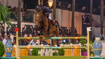 Simon Delestre et la jeune Olga van de Kruishoeve ont remporté l'épreuve majeure d'hier au CSI 4*-W de Tétouan