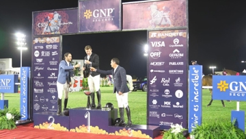 Shane Sweetnam, Andres Azcarraga et Santiago Lambre se sont partagé le podium, hier soir au Mexique
