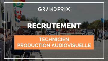 GRANDPRIX.tv recherche un technicien en production audiovisuelle