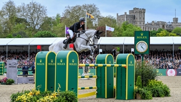 Leone Jei a permis à Martin Fuchs de remporter une deuxième fois le Grand Prix 5* de Windsor