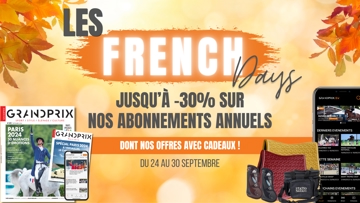 Jusqu’à -30% sur nos abonnements annuels dont nos offres avec cadeaux ! 