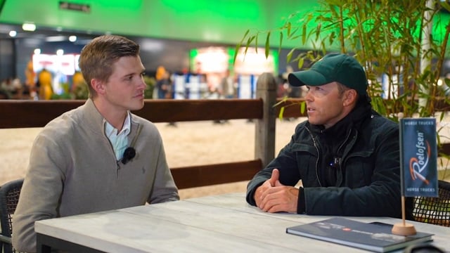 Jasper Doucé in gesprek met Kent Farrington