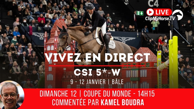 Suivez les Coupes du monde de Bâle en intégralité sur ClipMyHorse.tv