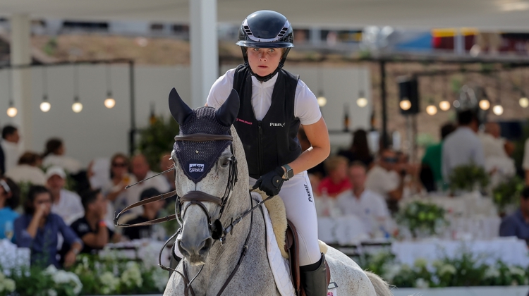 Sophie Hinners monte ici son meilleur cheval du moment, Iron Dames My Prins van Dorperheide