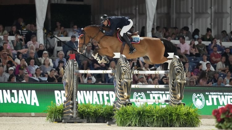 Carlos Hank Guerreiro a remporté son premier Grand Prix 4* à 1,55m, hier soir à Wellington