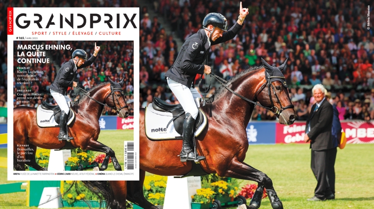 Marcus Ehning fait la couverture du magazine GRANDPRIX ce mois-ci.