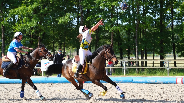 Le horse-ball compte parmi les disciplines au menu du Grand Tournoi.