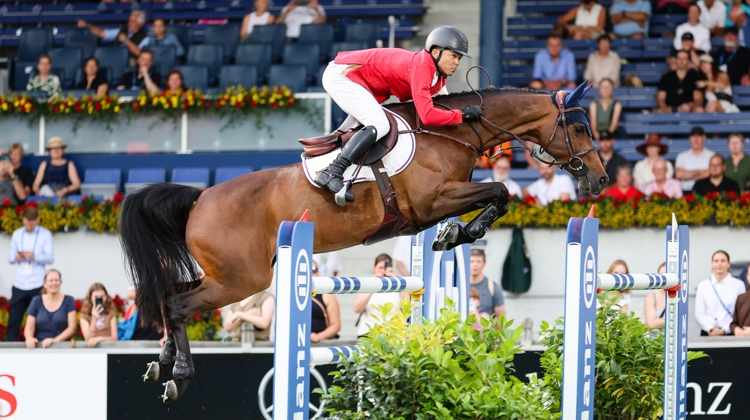 Kent Farrington a mené la belle Myla à la victoire dans le Prix de l’Europe