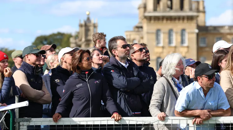 Sophie Dubourg, directrice technique nationale, et Frédéric Bouix, président de la Fédération française d’équitation ont naturellement assisté aux championnats d’Europe de concours complet, où l’équipe de France a conquis une belle médaille de bronze.