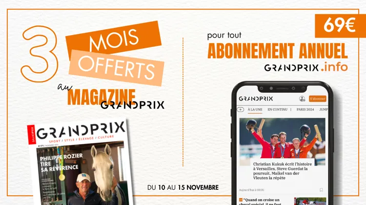 Profitez de trois mois offerts au magazine en vous abonnant à GRANDPRIX.info !
