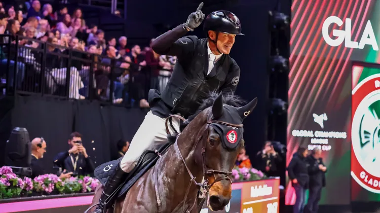 Avec Alcapone des Carmille, Peder Fredricson a signé un sans-faute décisif pour la victoire de son équipe en finale des play-offs de Global Champions