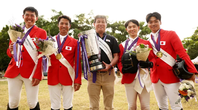 Le Japon a remporté les championnats d’Asie de jumping à Pattaya