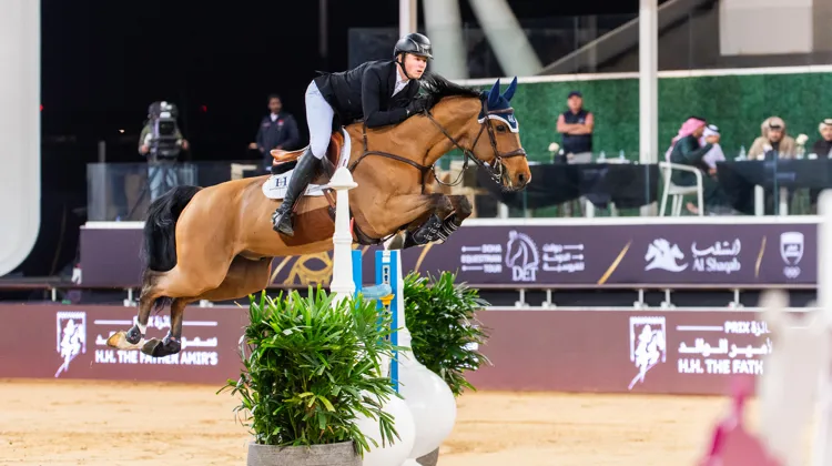 Harry Charles a mené Casquo Blue à sa première victoire en Grand Prix, ce dimanche à Doha