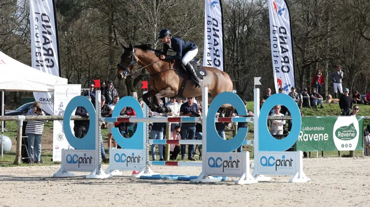 Benjamin Massié et Filao de Perle se sont adjugé la première étape du Grand National, ce dimanche à Saumur