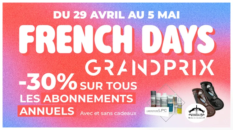 Profitez de l'offre en vous rendant sur notre site d'abonnement GRANDPRIX !