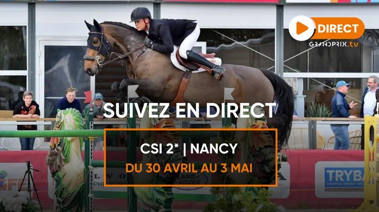 Le CSI 2* de Jump’Est est diffusé sur GRANDPRIX.tv