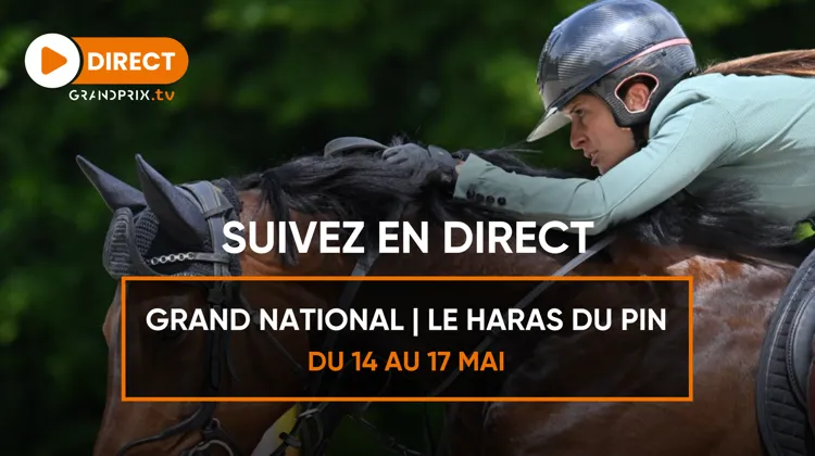 Le Grand National du Pin-au-Haras est diffusé sur GRANDPRIX.tv
