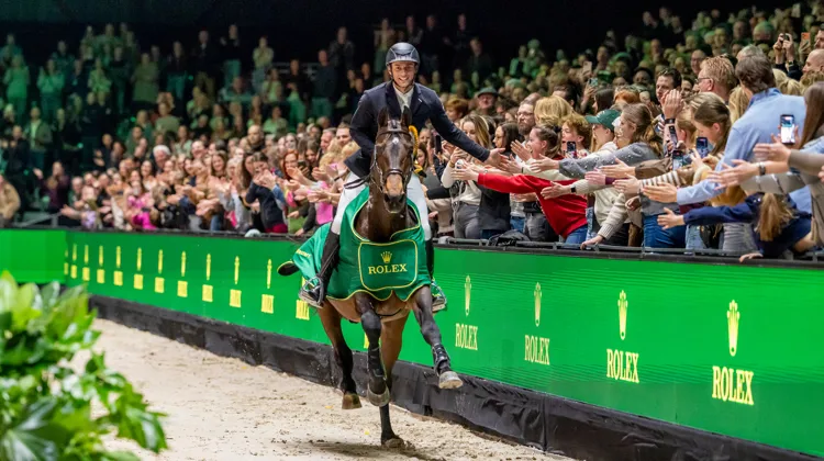 Richard Vogel et United Touch S ont gagné le Grand Prix Rolex du CSI 5* de Bois-le-Duc en mars dernier