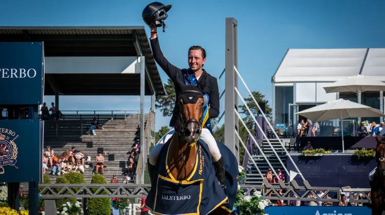 Martin Fuchs a remporté sa deuxième victoire de prestige du week-end à Falsterbo