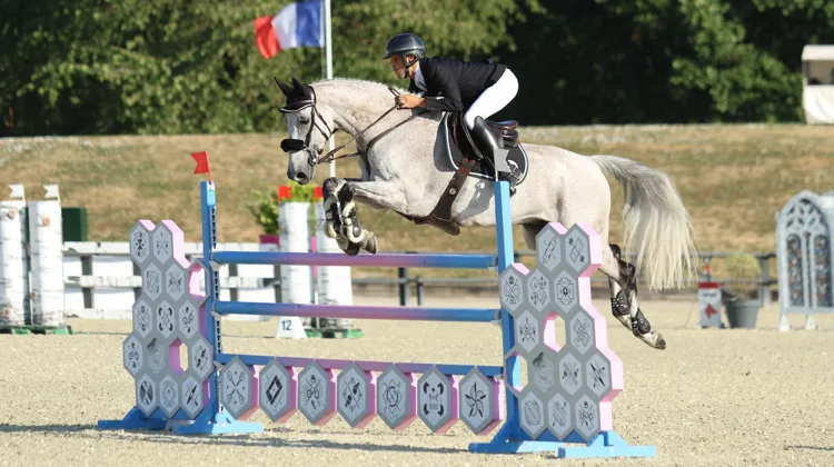 Diabolo Menthe a offert son septième titre national dans la catégorie suprême à Nicolas Touzaint, ce matin au haras de Jardy