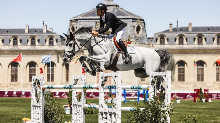 À Chantilly encore, Hello Mango a signé d’excellents résultats en terminant deuxième du Grand Prix du CSI 4*.