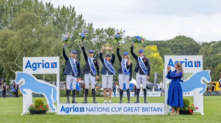 À domicile, la Grande-Bretagne a triomphé cet après-midi dans la Coupe des nations de Hickstead.