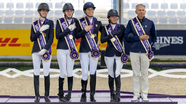 Les États-Unis ont été sacrés champions du monde de para-dressage aujourd'hui à Aix-la-Chapelle