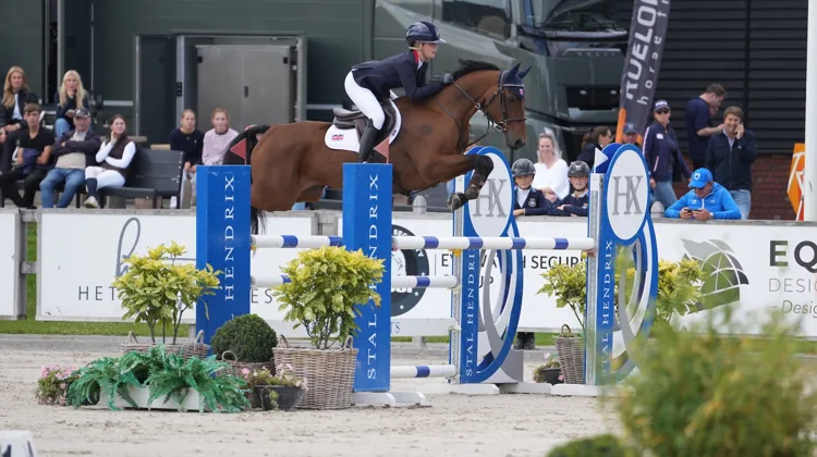 Double championne d’Europe en titre chez les Poneys, Sophie Rogers a signé un sans-faute avec Neil 55.