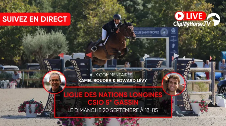 À suivre en direct sur ClipMyHorse.tv