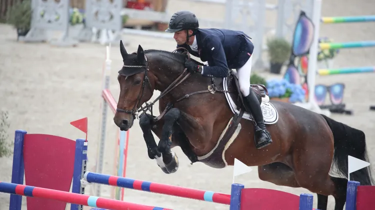 Nicolas Layec ont fait main-mise sur le Grand Prix 3* disputé hier à Gassin