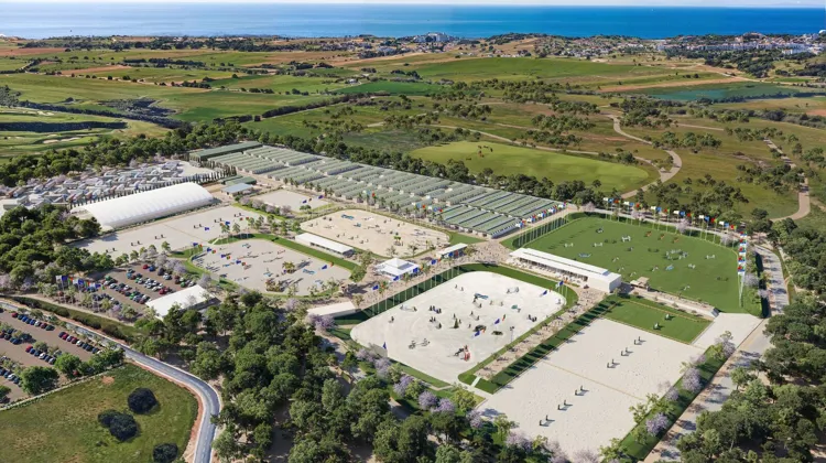 Le Vilamoura International Equestrian Center, vue 3D.