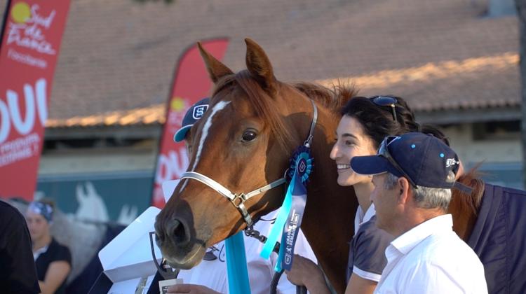 France Paul a porté Habiba au titre de championne de France des chevaux de six ans au terme d’une épereuve de 90km.