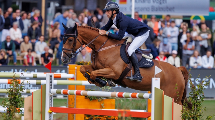 Ici aux Stephex Masters de Bruxelles, Richard Vogel et Cepano Baloubet se sont offert un beau succès au Mexique hier