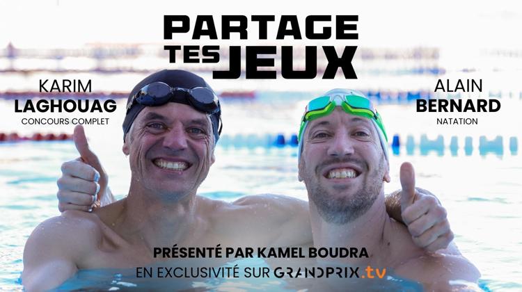 Karim Laghouag rencontre Alain Bernard dans “Partage tes jeux” présenté par Kamel Boudra