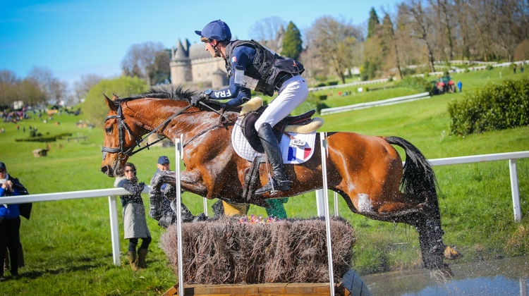Gireg Le Coz et Aisprit de la Loge ont terminé deuxièmes du CCI 4*-S de Pompadour en mars, premier test important en vue des Jeux olympiques de Paris.