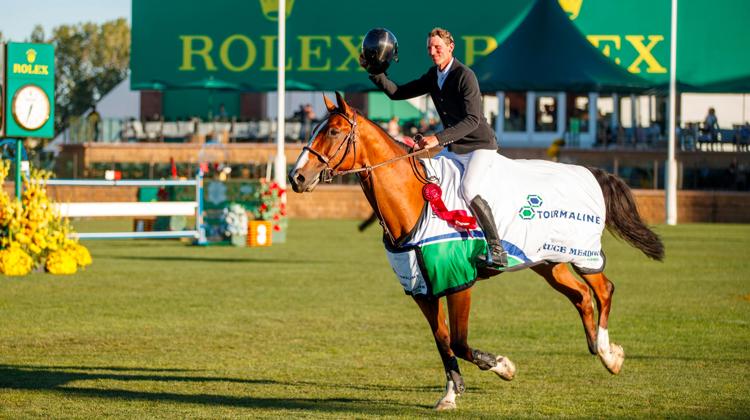 C'est déjà la cinquième victoire de Kevin Staut avec Beau de Laubry, qui compteront parmi les favoris au départ du Grand Prix demain soir.