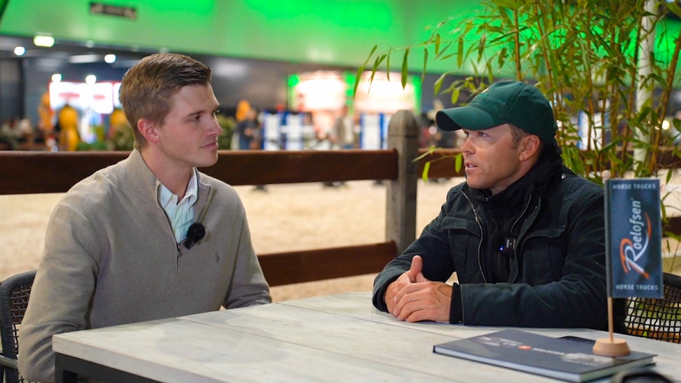 Jasper Doucé in gesprek met Kent Farrington