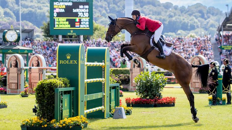 En cinq participations au Grand Prix du CHIO d’Aix-la-Chapelle, HH Azur Garden's Horses s’est placée quatre fois parmi les sept meilleurs.