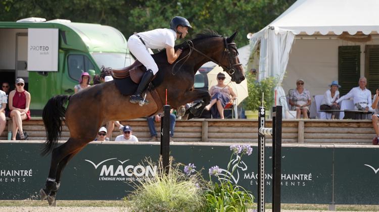 Morgan Bordat et Uma dans le Grand Prix du CSI 3* à Rosières-aux-Salines