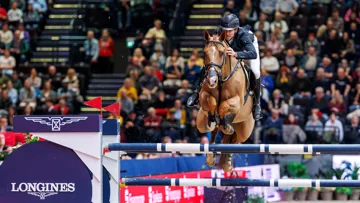 Steve Guerdat et Iashin Sitte ont parfaitement maîtrisé l’exercice imposé par le chef de piste brésilien Guilherme Jorge.