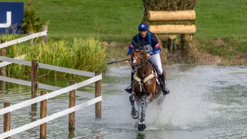 Avec Elipso de la Vigne, ici à Blenheim, Sébastien Cavaillon vise naturellement une sélection pour les championnats du monde d’Aix-la-Chapelle.